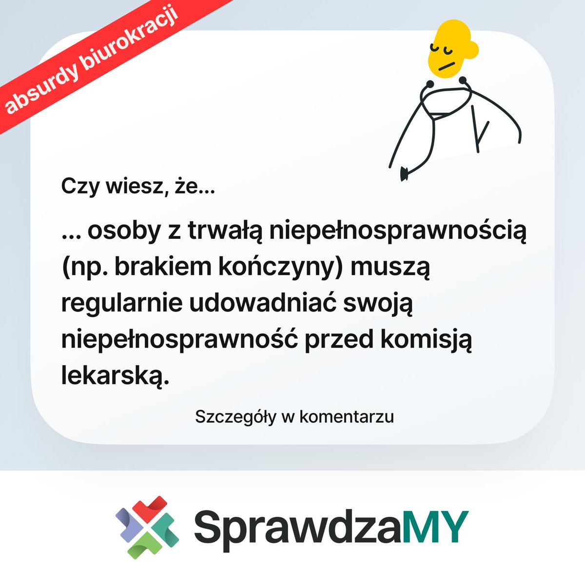 Pierwszy z wielu absurdów, które będziemy publikować‼️

sprawdzamy.com/static/files/o…