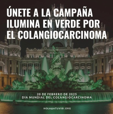 Grupo Español de Tratamiento de Tumores Digestivos (@grupottd) on Twitter photo 📍¡ÚNETE! Ilumina en verde🟩para concienciar sobre el colangiocarcinoma
📅20-F Día Mundial del Colangiocarcinoma
<a href="/atuvibi/">Asociación de Tumores de Vías Biliares</a> ilumina en🟩más de 120 monumentos y edificios emblemáticos
🗺️Mapa de organismos y municipios adheridos⤵️
atuvibi.org/campanas/ilumi… 📍¡ÚNETE! Ilumina en verde🟩para concienciar sobre el colangiocarcinoma
📅20-F Día Mundial del Colangiocarcinoma
<a href="/atuvibi/">Asociación de Tumores de Vías Biliares</a> ilumina en🟩más de 120 monumentos y edificios emblemáticos
🗺️Mapa de organismos y municipios adheridos⤵️
atuvibi.org/campanas/ilumi…