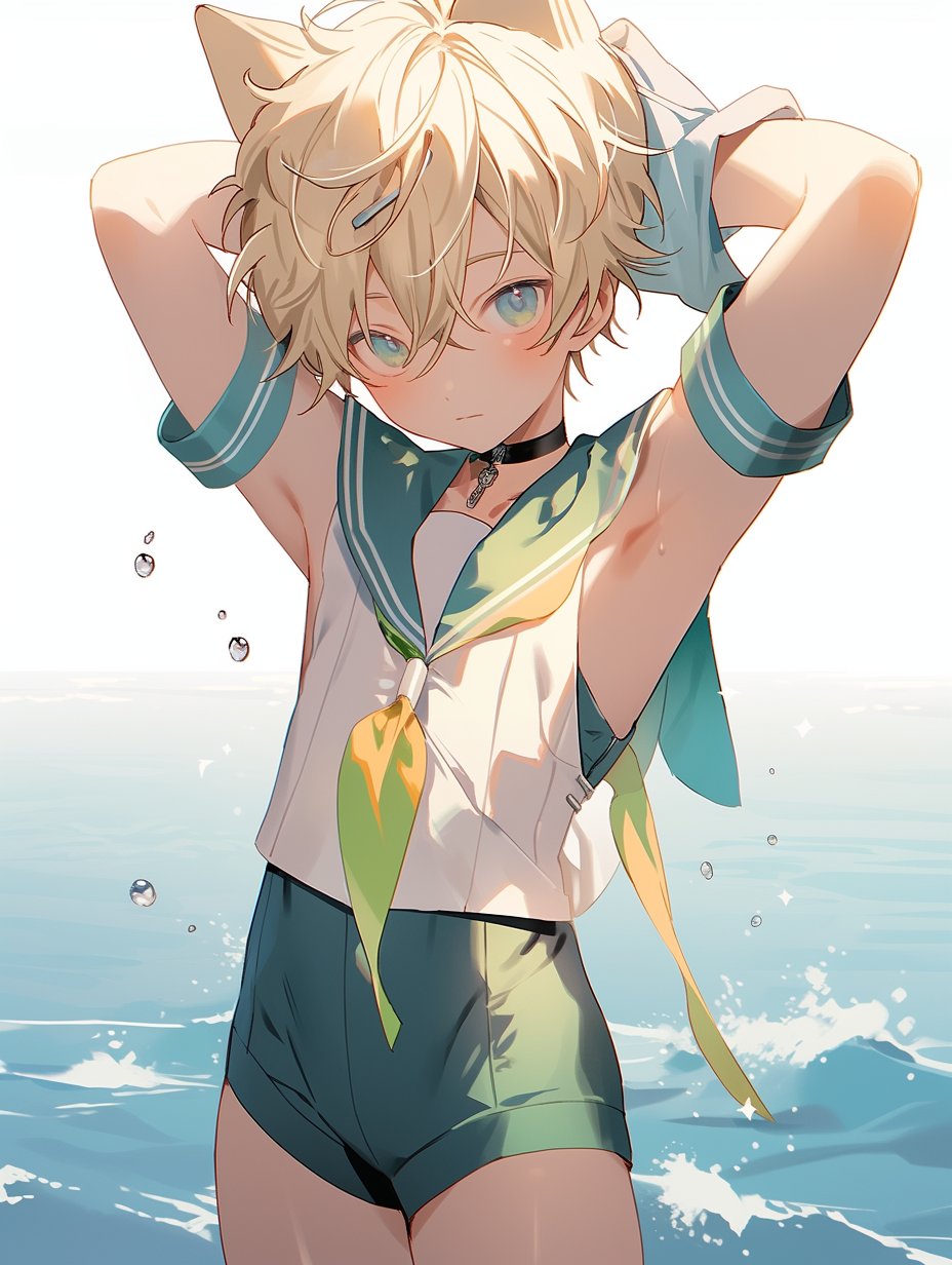水着　ショタ 