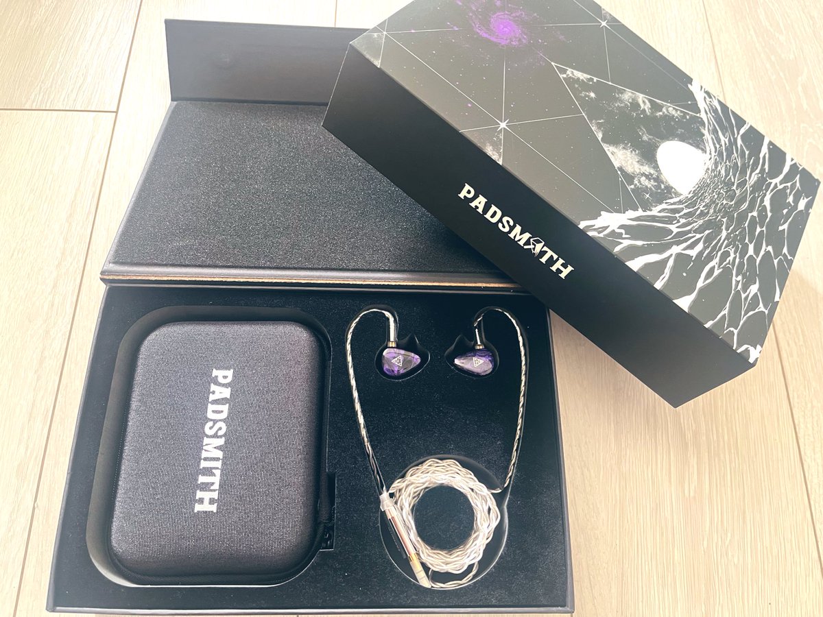neo_san3's tweet image. きちゃ💜 Padsmith Gaming IEM
パープル×クリアは可愛すぎない？
#Padsmith