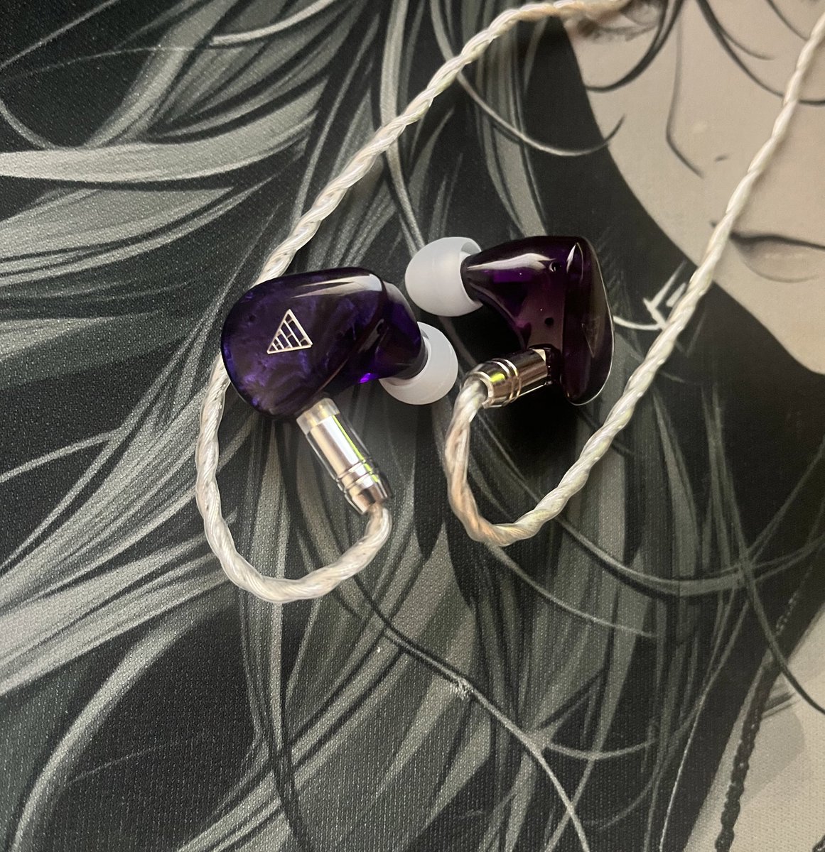neo_san3's tweet image. きちゃ💜 Padsmith Gaming IEM
パープル×クリアは可愛すぎない？
#Padsmith