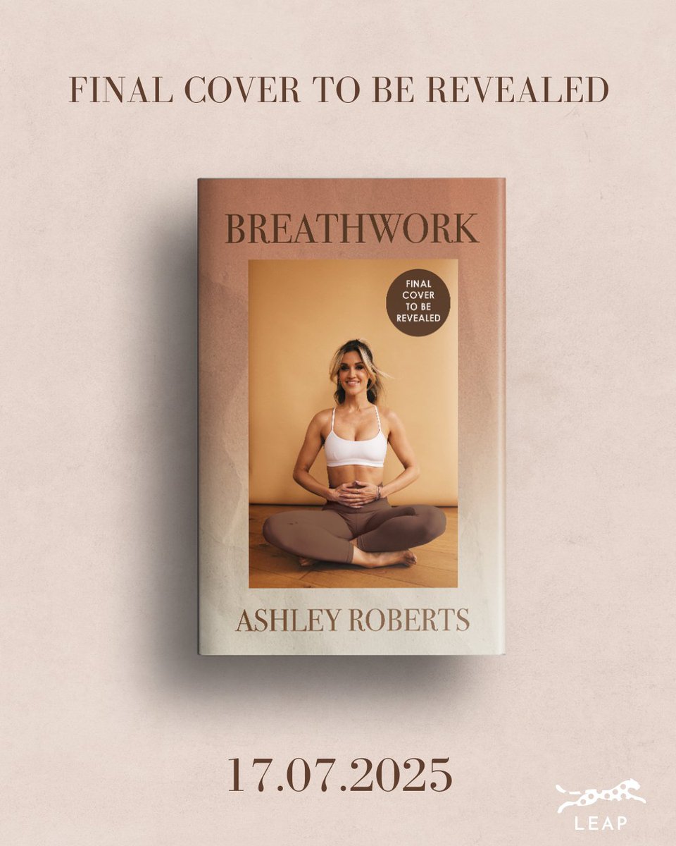 LeapBooksUK's tweet photo. Breathe in, breathe out…and transform your life. 🌬✨

Ashley Roberts’ new book #Breathwork is your ultimate guide to improving mental health, achieving better sleep, and bringing more calm to your days.

Available to pre-order now 📚: https://t.co/jdz0iQqU7X https://t.co/F2u2jpVkkB