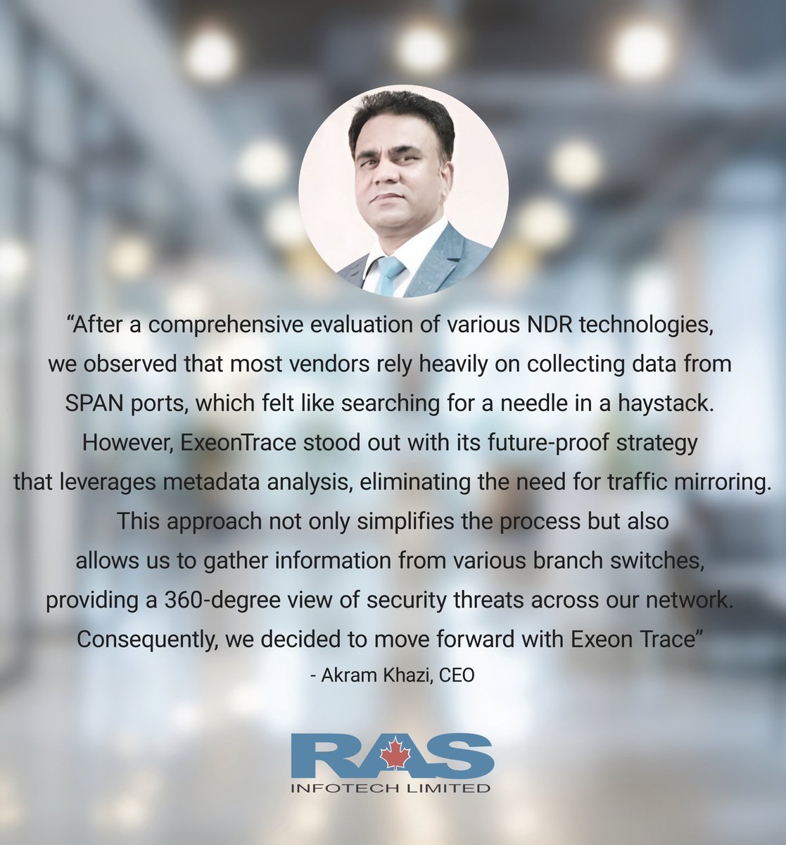 Exeon Analytics (@exeonanalytics) on Twitter photo <a href="/RasInfotechDxb/">RAS Infotech Limited</a> & #Exeon Form a Partnership Across the Middle East 🤝
We are excited to announce our alliance with RAS Infotech, a top #security distributor in the Middle East, serving over 1,000 enterprises.
🛡 For more on partnering with us: exeon.com/company/partne…
#NDR <a href="/RasInfotechDxb/">RAS Infotech Limited</a> & #Exeon Form a Partnership Across the Middle East 🤝
We are excited to announce our alliance with RAS Infotech, a top #security distributor in the Middle East, serving over 1,000 enterprises.
🛡 For more on partnering with us: exeon.com/company/partne…
#NDR