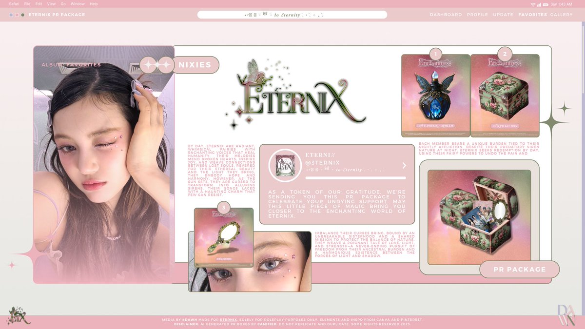 RVMPGE's tweet image. ⠀

⠀ 🔴 RAMPAGE  started  their  LIVE :

⠀【 ETRNIX ALBUM UNBOXING 】

⠀#EnchantressTheFirstAlbum
⠀#ToEternity #ETERNIX #ETX
⠀#ScentsationalCelebration

⠀