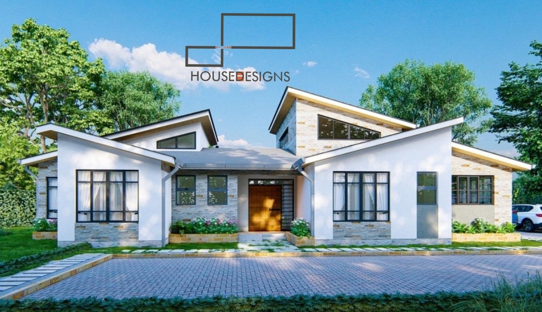 HouseDesignsKe's tweet image. An ongoing process in 4 pictures
1. Site visit before design work began
2. Design settled on
3. Foundation walling after setting out
4. Finishes stage
