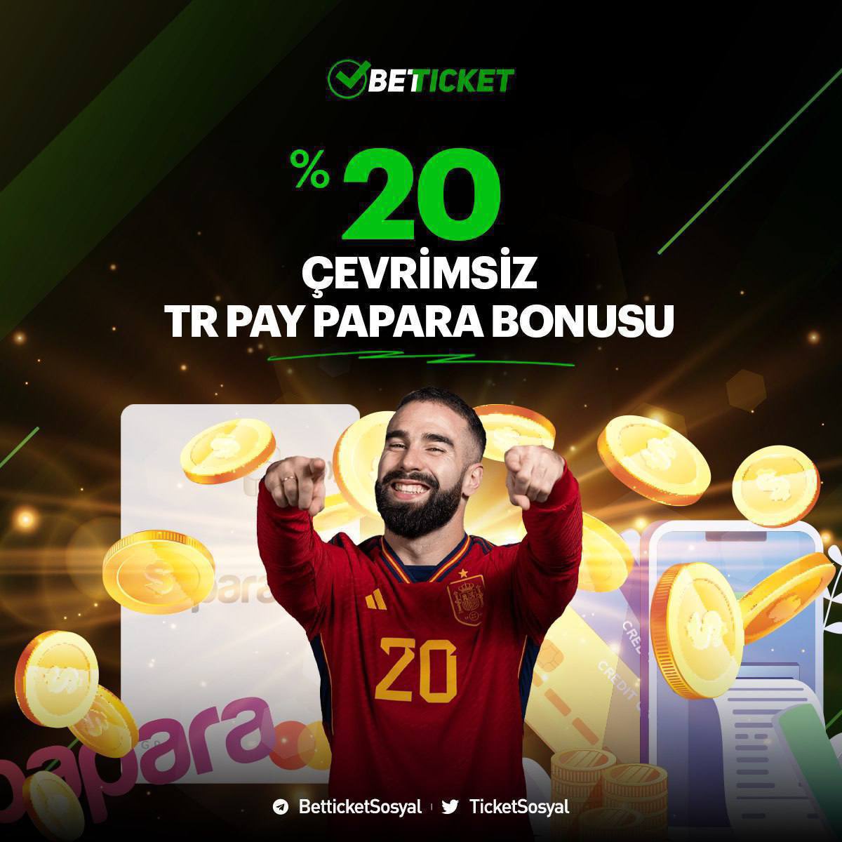 🎁 Ticket’ta yapacağın minimum 20 TL yatırım ile yararlanabileceğin %20 Çevrimsiz TRPays Papara Bonusu seni bekliyor.

🔗 Ticket çok güzel, sen de gelsene:

ws.tc/betticketgiris