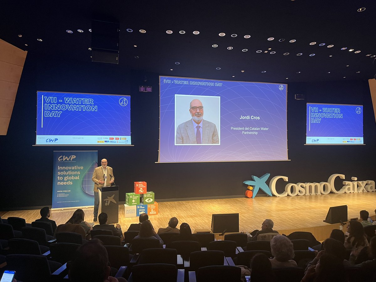 BGEO (@bgeo_opengis) on Twitter photo Avui assistim al VII Water Innovation Day organitzada pel <a href="/CatalanWaterP/">CATWaterPartnership</a>
Benvinguda del president <a href="/cros_jordi/">Jordi Cros Herrero</a> Avui assistim al VII Water Innovation Day organitzada pel <a href="/CatalanWaterP/">CATWaterPartnership</a>
Benvinguda del president <a href="/cros_jordi/">Jordi Cros Herrero</a>