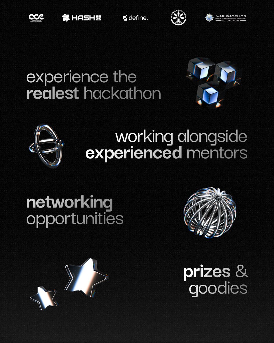 definehack's tweet photo. Hackathon first timer? Seasoned Veteran? Either way, why would you join define? 🤔

Well, we keep it real, giving you the best moments to shine! 💫

So why not give it a shot?

Join us on the 8th and 9th of March to do more than just defining yourself! https://t.co/SuAtMOW6Fr