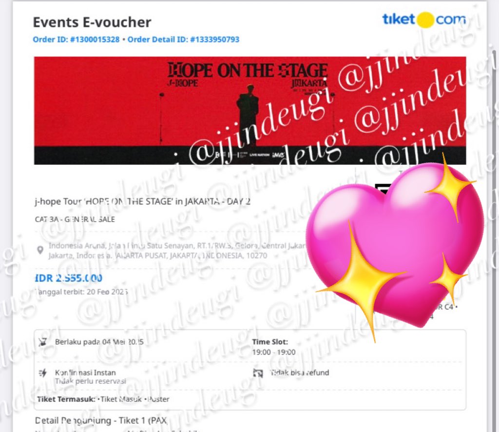 jjindeugi_'s tweet photo. Alhamdulillah secured!!! see you kakk hoseok😭💗💗💗💗💗💗💗 @BTS_twt https://t.co/jYRWrWMBMl