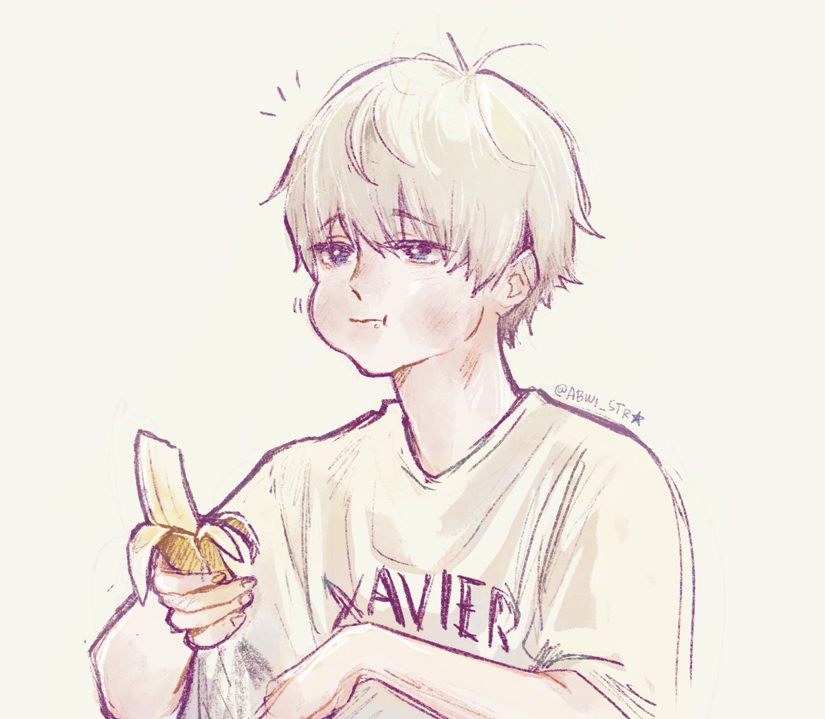 abwi_str's tweet photo. Banana 🍌

#xavier #LoveandDeepspace https://t.co/slTeGJajrM