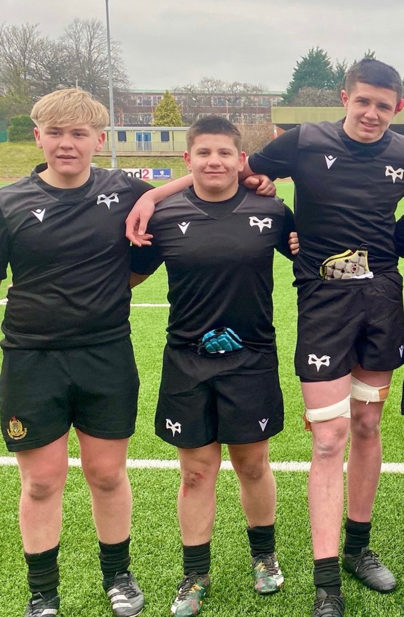 Congratulations to our Year 11 boys who represented the Ospreys East Under 16s for the first time on the weekend. They came away with an impressive 74 - 7 win.
A massive achievement for you boys, you should be so proud! 

#motivatedtostrive #maesteg25