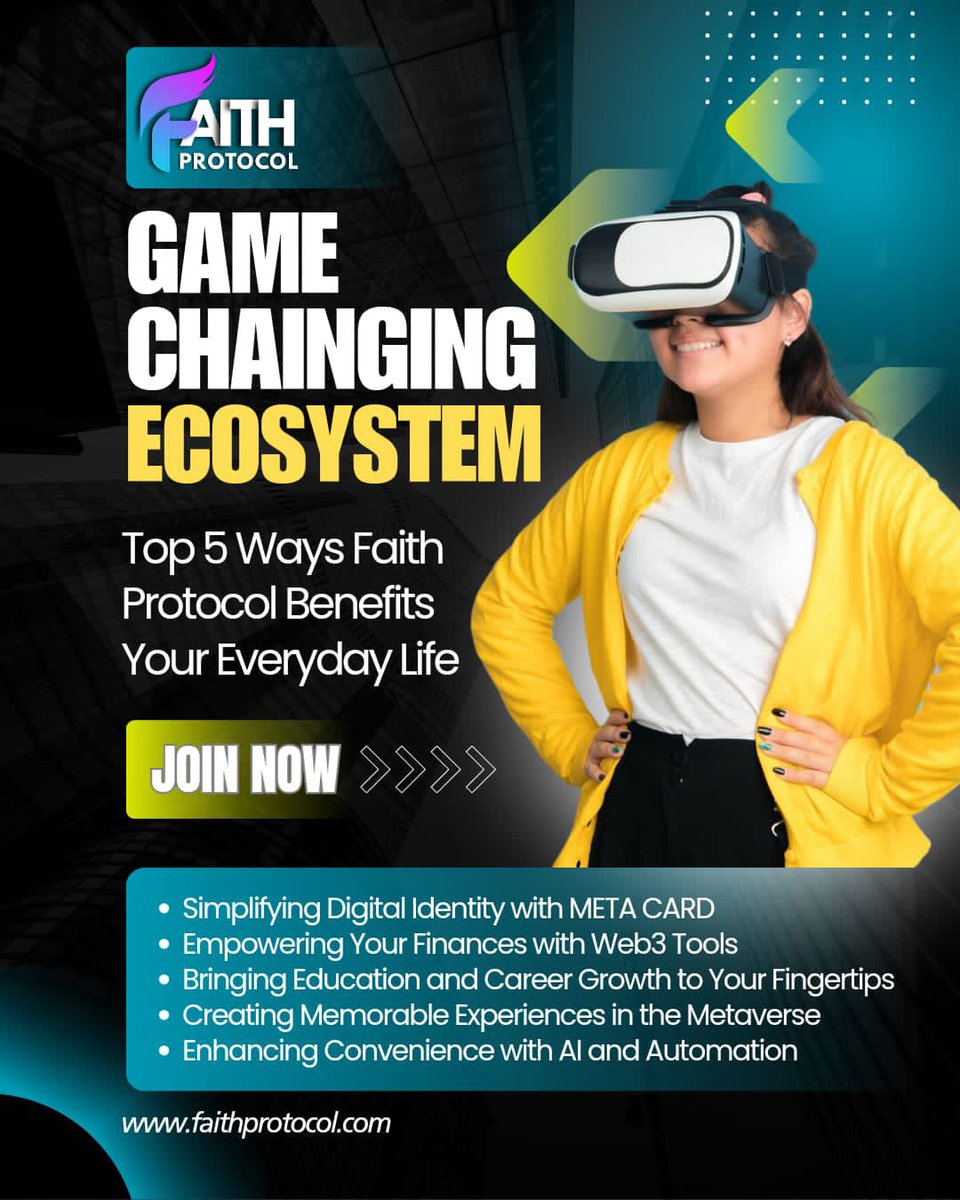 Pawan3270994390's tweet photo. 🚀 Faith Protocol – A Game-Changing Ecosystem!

🔗 Join now and be part of the future! 💡

🌐 Learn more:
👉 https://t.co/JQvCh2AH1y
👉 https://t.co/vGmUUFIoCU

#FaithProtocol 💎 #FaithLand 🌟 #MetaverseOwnership 🌌 #BlockchainInnovation 💻 https://t.co/XO5gmgaqPG