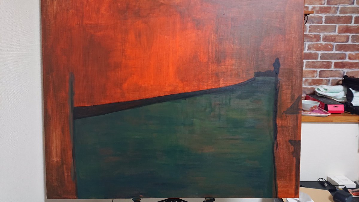 akki_seven's tweet photo. これがこうなってこう
#acrylicpainting 
＃アート
#絵描きさんと繋がりたい 
＃art https://t.co/zCmEbOSzIg