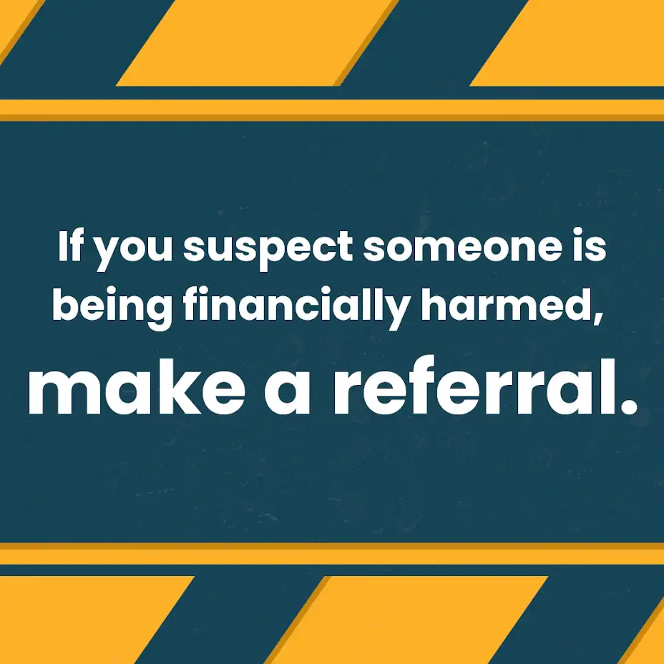 NHSGrampian's tweet photo. Today (20 Feb) is National Adult Support and Protection Day. This Year’s Theme: Financial Harm in Older Adults. 

See Something, Say Something!

#ASPD2025 #SeenSomethingSaySomething #ActAgainstHarm #KeepingPeopleSafe #PoliceScotlandNorthEast https://t.co/DNVWIqjc7N