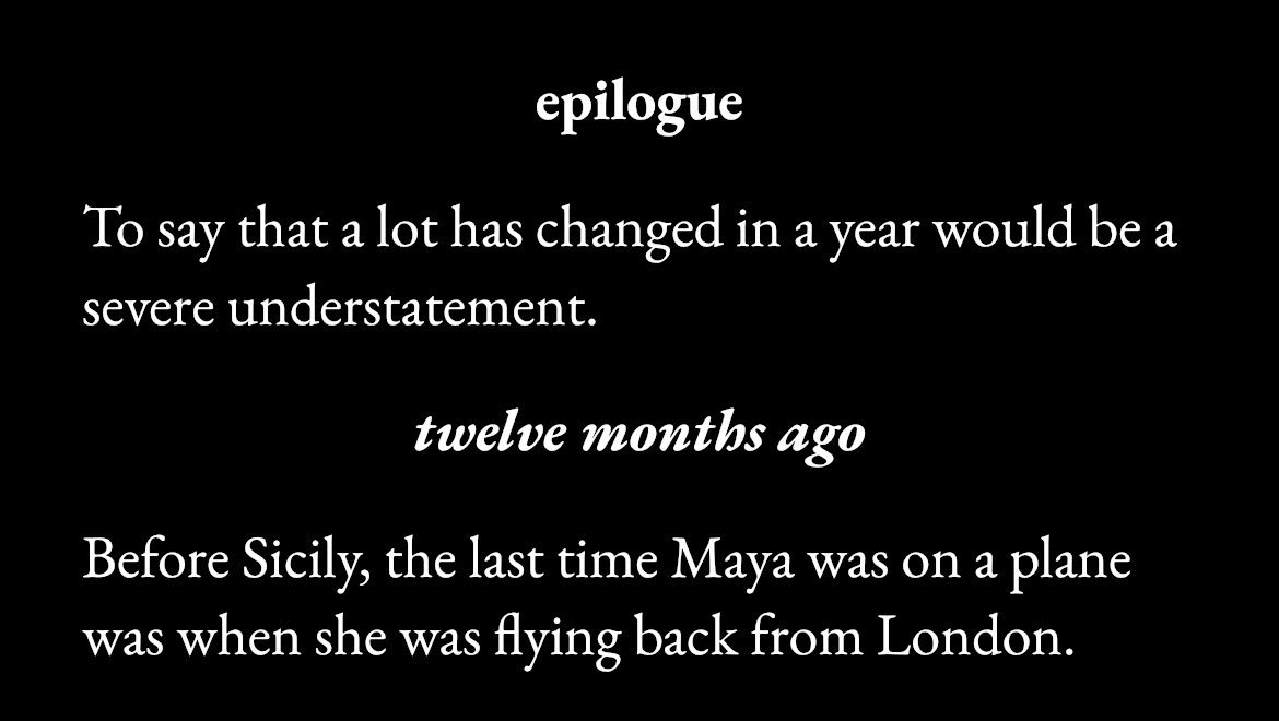 amaltheazwrites's tweet photo. Saying goodbye with every paragraph  #itge https://t.co/BHD56AHUSL