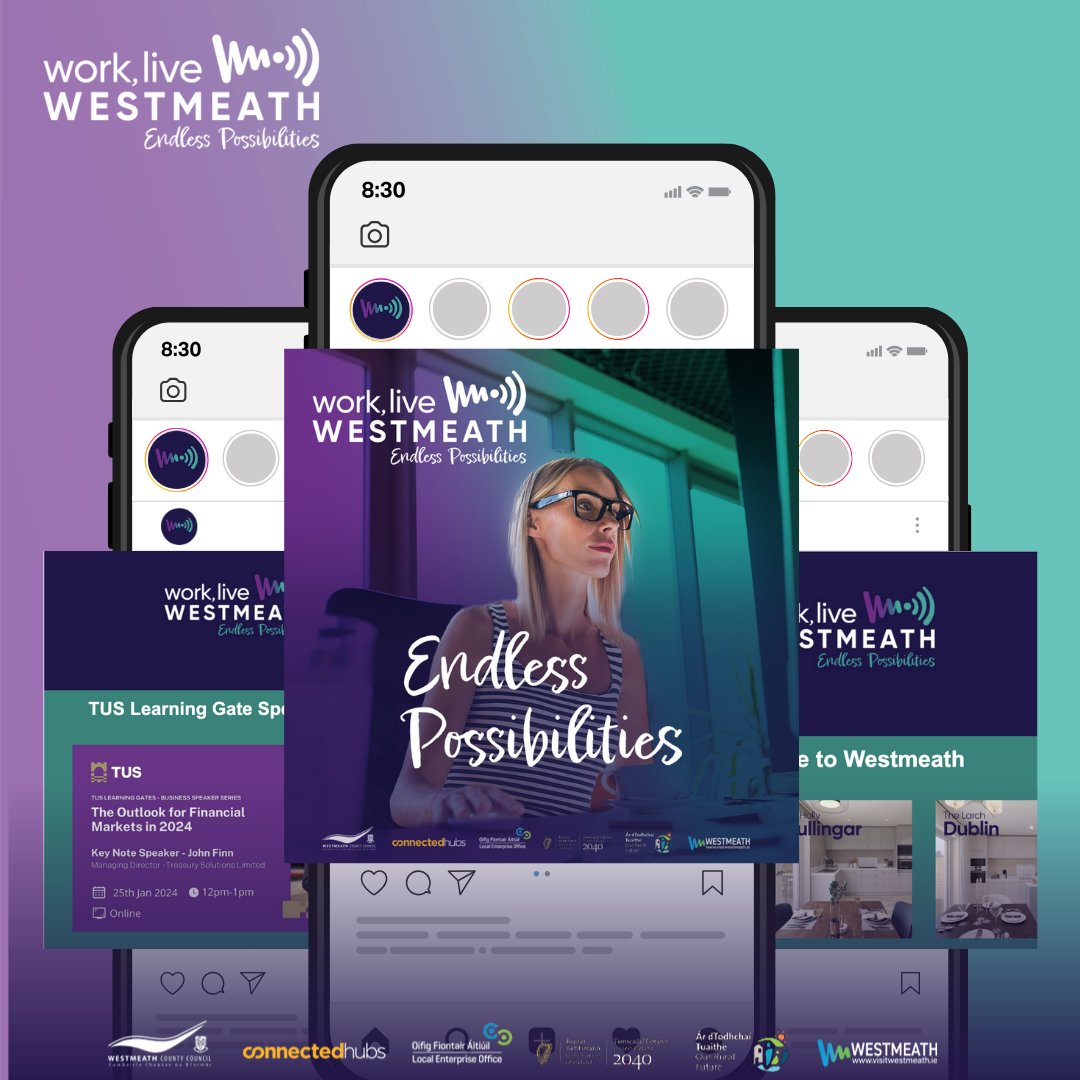 WorkWestmeath's tweet photo. Westmeath's central location, with excellent transport links to major cities, makes it the ideal county for remote and hybrid working and an excellent place to start, grow and scale a business. 

https://t.co/rBcWR254Wm https://t.co/ameBqnZxYw