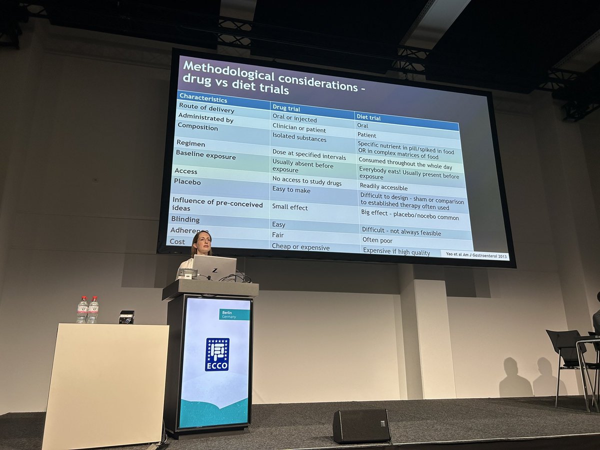 Diet is a research priority in IBD but methodological considerations should be considered in diet versus drug trials

<a href="/EmmaHalmos/">Emma Halmos</a> 

#ECCO2025 <a href="/D_ECCO_IBD/">D-ECCO</a>