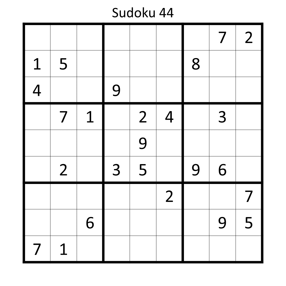 Sudoku_Store's tweet image. Ready for today’s challenge?   

Here’s a medium Sudoku puzzle (44) to test your skills! 💡   

Think you can crack it?   

Share your answers in the comments, and the solution will drop tomorrow!            

#SudokuChallenge #PuzzleLovers #MediumSudoku #BrainTeasers #Sudoku
