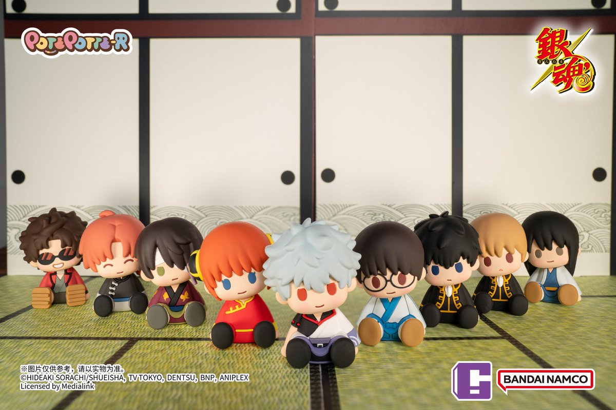 中国限定新商品発売情報】 「POTEPOTTE-R」× 「銀魂」 バンダイナムコ
