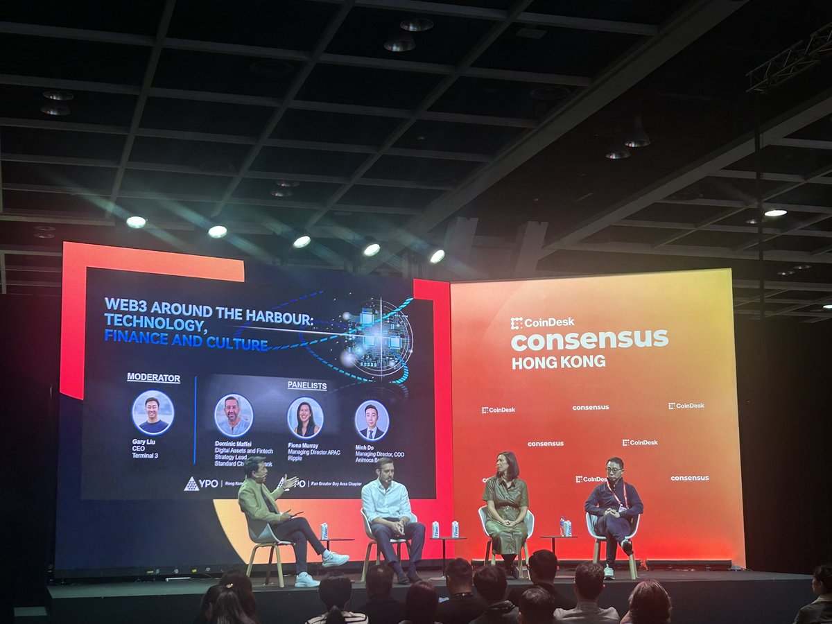 becomephoenixyz's tweet photo. 🔥The vibe of crypto back to HK 🚀 The vibes here are buzzing with innovation and big ideas. More to come at #ConsensusHK  #RWA #ESG https://t.co/8h6WZcy4jC