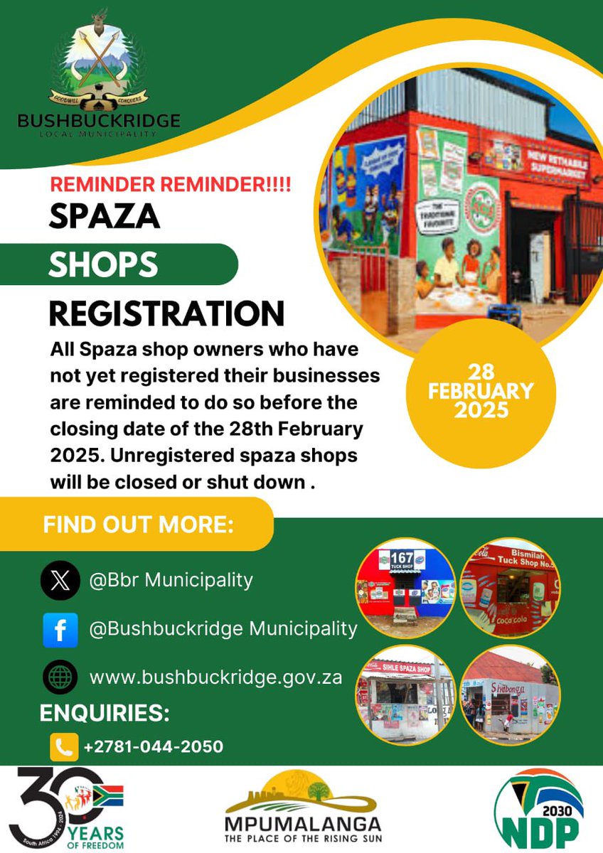 Bushbuckridge Municipality (@BbrMunicipality) / Posts / X, image size:848x1200