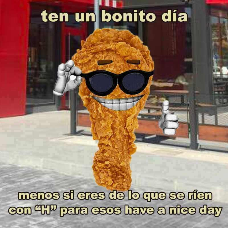 KFC_ES's tweet photo. buenos días https://t.co/zCsRvjdYMk