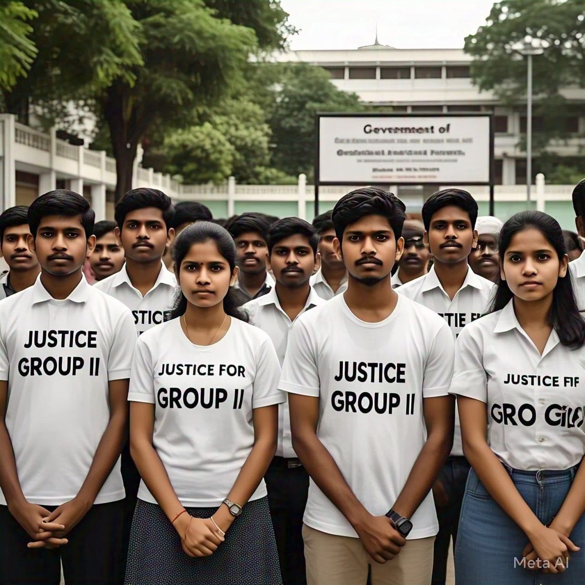 SHSK299's tweet photo. Andhra Pradesh 
#JusticeforGroup2
#justiceforgroup2aspirants https://t.co/REvjq7kR69