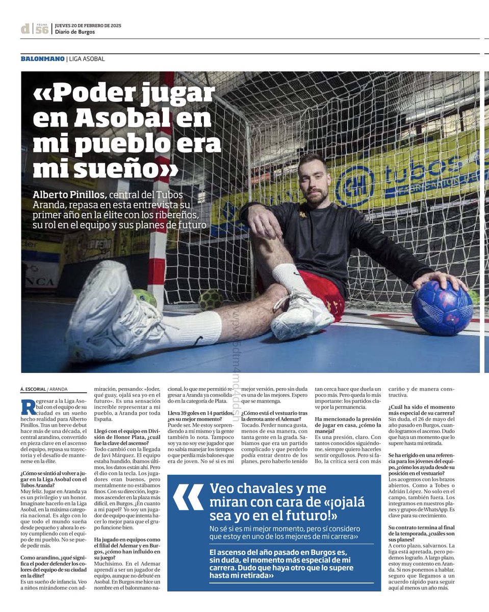 El <a href="/bmvillaaranda/">Club Balonmano Villa de Aranda</a> no es solo un equipo, es comunidad, es sentimiento. No es solo ir a ver balonmano, es formar parte de algo más grande, compartirlo con gente que se deja la piel en ello.

Y ese sentimiento en aficionados, prensa y en cualquiera que vaya al Manguán, lo construyen