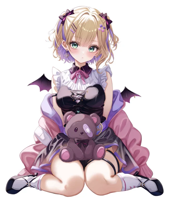 VGGCでアクスタになるつなちゅんとのあちゃん 