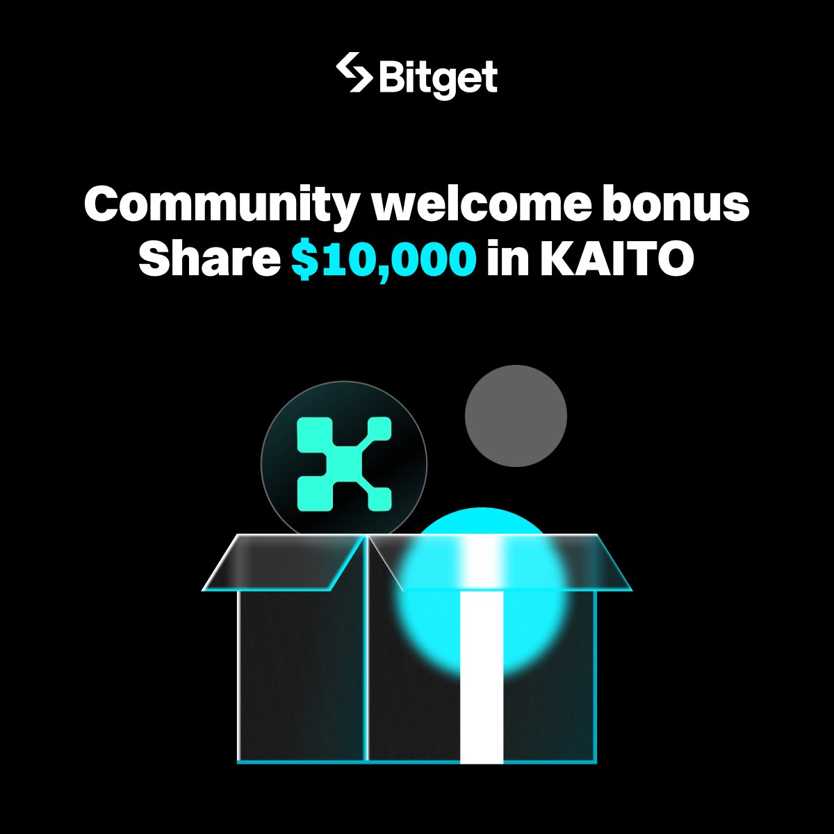 Join #Bitget x <a href="/KaitoAI/">Kaito AI 🌊</a> now to earn your special $10,000 $KAITO!

📆 February 20, 13:00 - February 27, 13:00 (UTC)

Start here👇
bitget.com/support/articl…