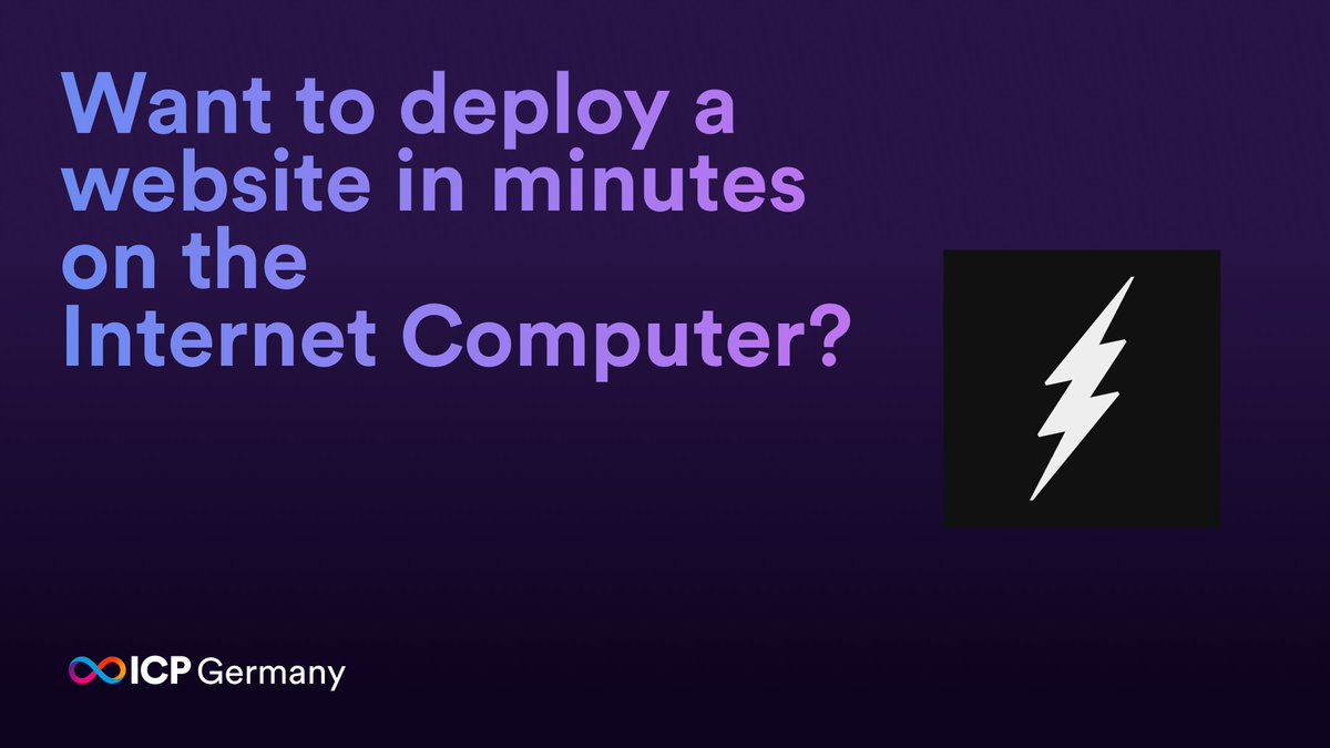 🚀 Want to deploy a website in minutes on the Internet Computer? 

Meet <a href="/fleek/">Fleek</a> —a decentralized hosting solution making Web3 development easy! 🧵👇