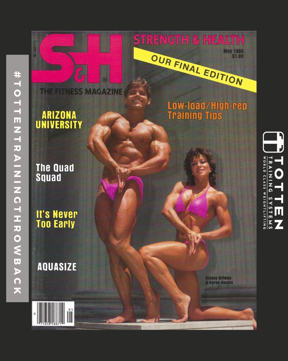 1986 Strength and Health Final Edition:  Man, I hated to see this publication go!  It was my "go to" as I was growing up and I'm sure of many of others.