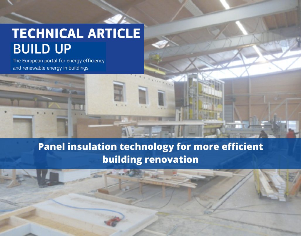 EU_BUILDUP's tweet photo. Experts from Kaunas University of Technology explore in a new #technicalarticle a modern renovation method that uses prefabricated panels to insulate a building’s envelope more effectively, helping to save energy and reduce heating costs. 
📌Read it here: https://t.co/gbi9DkwbW4 https://t.co/voBI1ncdzU