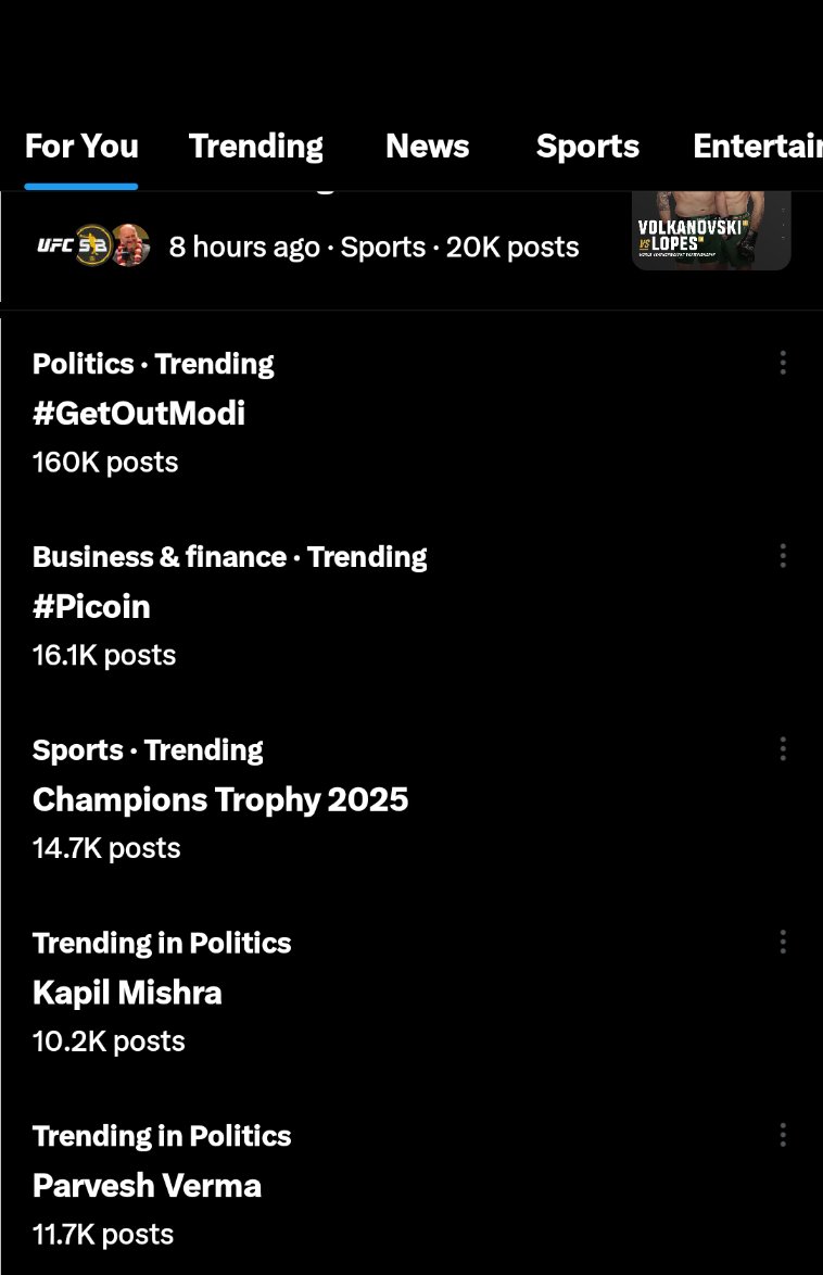 sreek30's tweet photo. #GetOutModi Trending at top😜 https://t.co/KTRpwYna4n