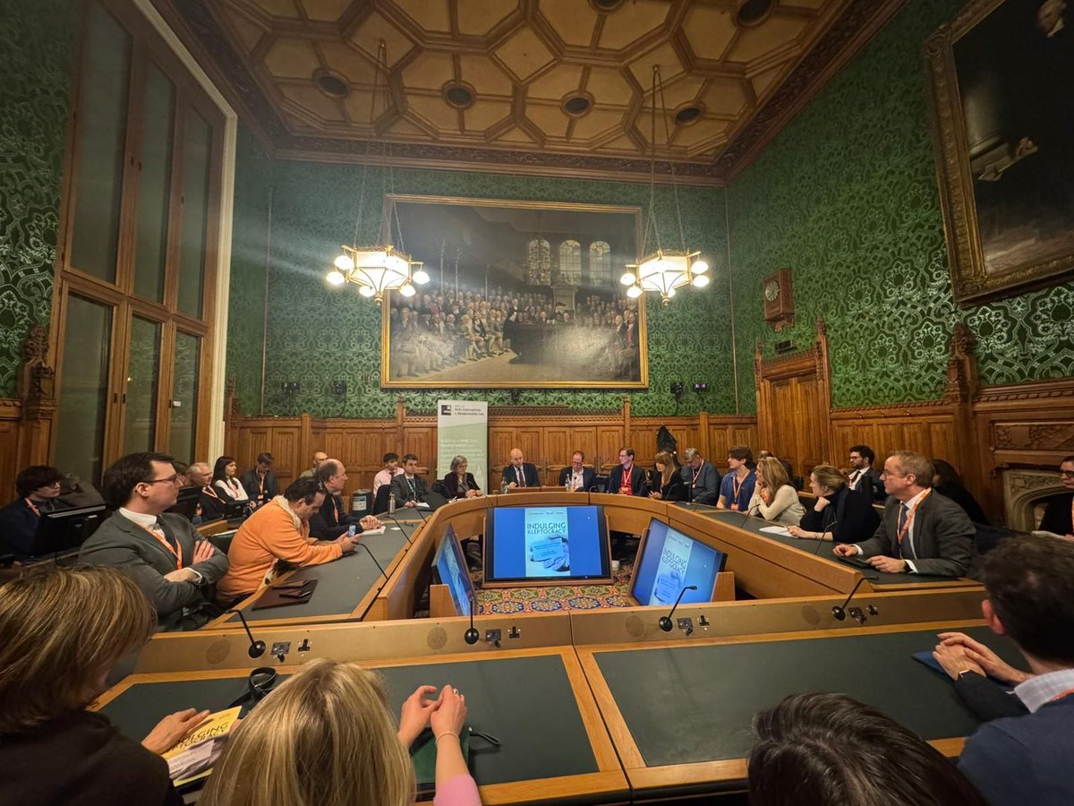 Joe Powell MP (@josephpowell) on Twitter photo I had the honour of chairing a panel with authors <a href="/tenaprelec/">Tena Prelec</a> <a href="/HeathershawJ/">John Heathershaw @jheathershaw.bsky.social</a> and <a href="/TomMayne16/">Tom Mayne</a> on their new book āIndulging Kleptocracyā for a <a href="/taxinparliament/">APPG on Anti-Corruption & Responsible Tax</a> event.
This is an important piece of work about the role professional enablers in aiding and abetting kleptocracy and the I had the honour of chairing a panel with authors <a href="/tenaprelec/">Tena Prelec</a> <a href="/HeathershawJ/">John Heathershaw @jheathershaw.bsky.social</a> and <a href="/TomMayne16/">Tom Mayne</a> on their new book āIndulging Kleptocracyā for a <a href="/taxinparliament/">APPG on Anti-Corruption & Responsible Tax</a> event.
This is an important piece of work about the role professional enablers in aiding and abetting kleptocracy and the