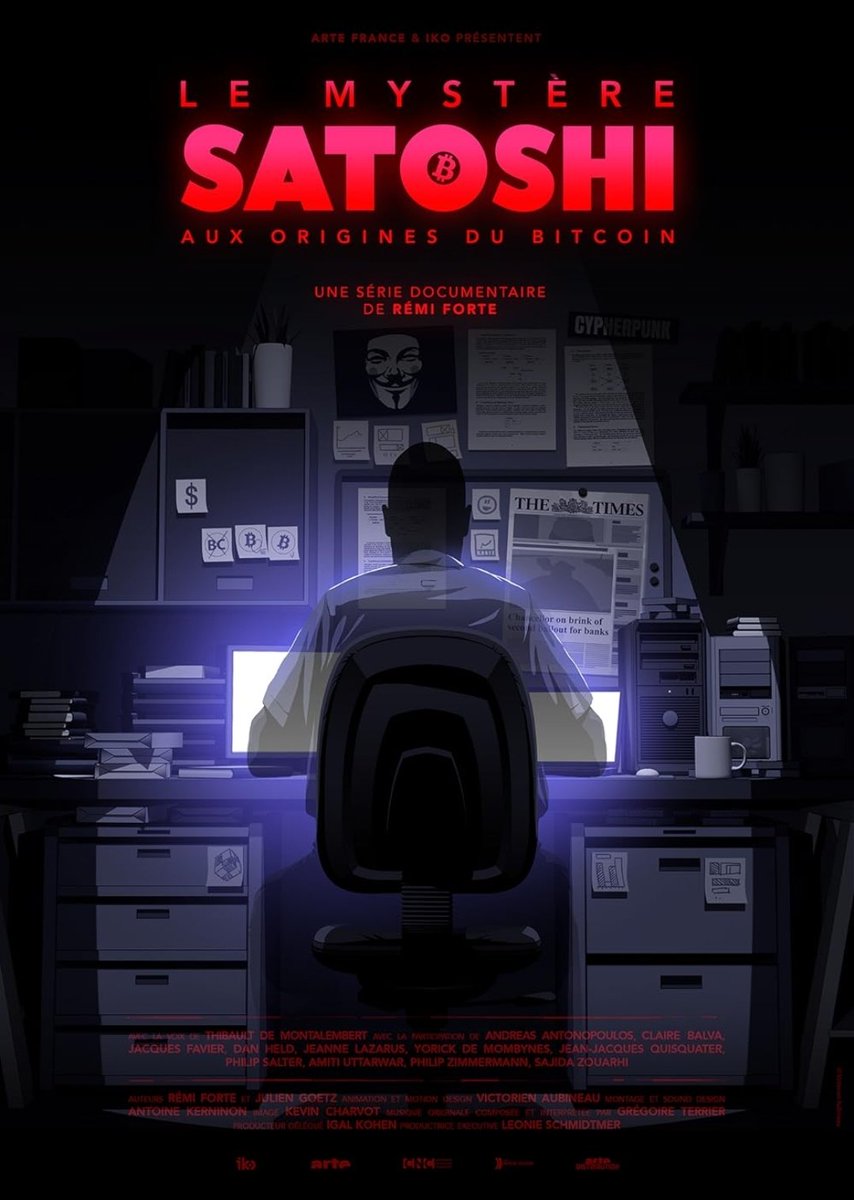 🎥Ciné débat exceptionnel à Lorient 🎬

 Projection du film "Le mystère Satoshi"
Avec la présence du réalisateur <a href="/ForteRemi/">Rémi Forte</a> 
Et de <a href="/SebGouspillou/">Seb Gouspillou</a>, Expert en minage du bitcoin.

Le dimanche 9 mars, de 16h à 19h, au <a href="/CinevilleLorien/">Cinéville Lorient</a>.
Tarif unique à 12 €. 
helloasso.com/associations/d…