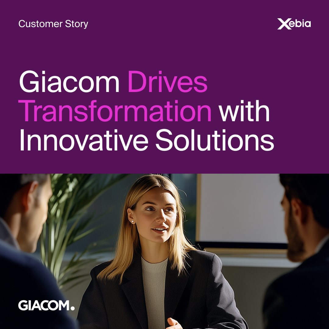 🚀 Powering Digital Transformation!

Xebia partnered with Giacom to build a seamless, future-proof digital ecosystem—enhancing partner experience &amp; driving growth.

🔎 See how we did it: okt.to/rCQGOu 

#DigitalTransformation #Innovation #Xebia #Giacom #Agile