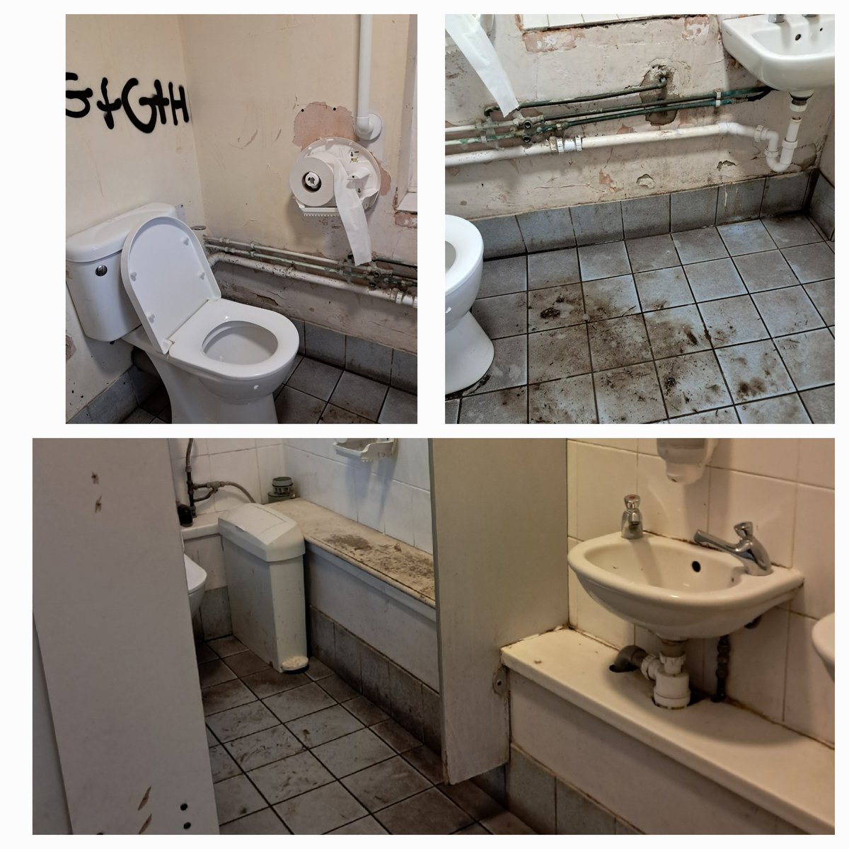 Boosboss's tweet photo. Where's the dignity? 
@PeckhamRyePark locals are having to petition @lb_southwark to simply have the park toilets kept in a clean and maintained condition.  I doubt the toilets in the Tooley St Town hall look like this. 
@Southwark_News @southlondonpres
https://t.co/JTgE27upQS https://t.co/0U3nN4hBfN