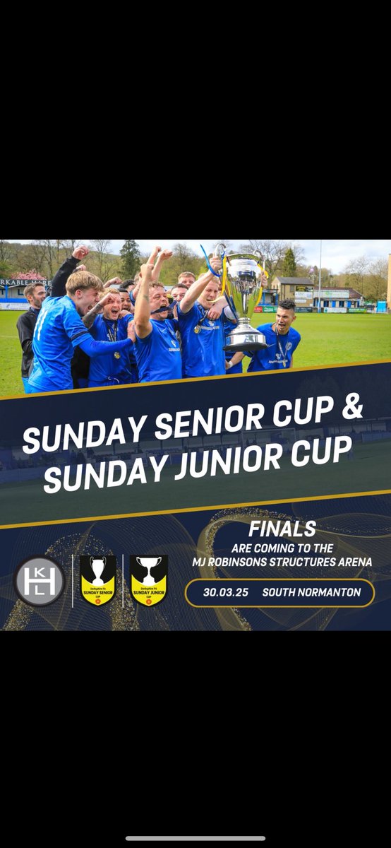 🚨 CONFIRMED 🚨 

Your New Inn Wanderers side will take on <a href="/RoeCross/">Roe Cross F.C.</a> in the <a href="/DerbyshireFA/">Derbyshire FA</a> Sunday Junior Cup!

🏠 - M J Robinson Structures Arena, home of South Normanton Athletic

🗓️ - Sunday 30th March

⏰ - 3pm Kick Off

#ANIAW 🧡🖤