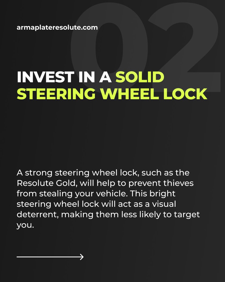 ArmaplateRes's tweet image. 3 ways to protect your vehicle from being stolen in 2025. Don't become the next victim of vehicle theft.

#vehicletheft #carcrime #carthieves #theft