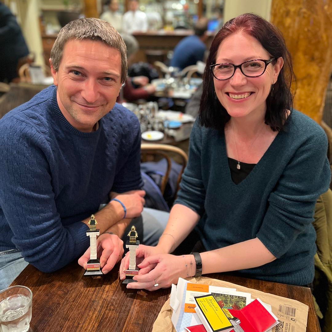 Brick Classicists Empire (@brickclassicist) on Twitter photo Every year we honour an existing member of the BCE with the Brick Classicist of the Year Award.
We will be announcing this yearâs recipient very soon, but in the meantime here are <a href="/profmcscott/">Prof. Michael Scott</a> (2022) & <a href="/officialnhaynes/">Natalie Haynes</a> (2023) with their awards.
#ILCD25 #ILCD2025 Every year we honour an existing member of the BCE with the Brick Classicist of the Year Award.
We will be announcing this yearâs recipient very soon, but in the meantime here are <a href="/profmcscott/">Prof. Michael Scott</a> (2022) & <a href="/officialnhaynes/">Natalie Haynes</a> (2023) with their awards.
#ILCD25 #ILCD2025