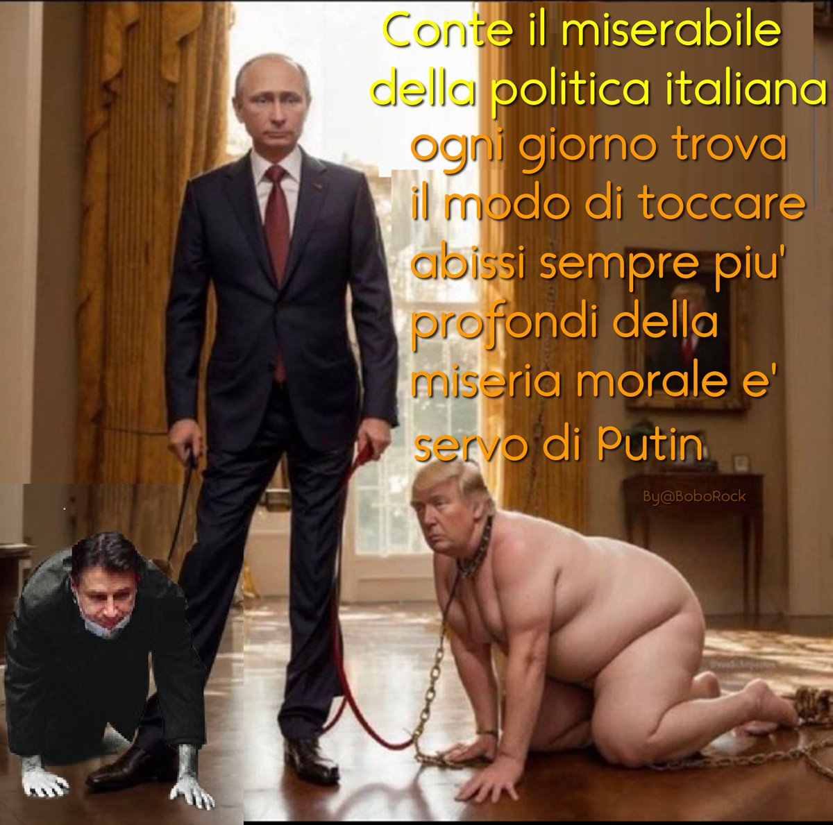BOBOROCK CITTADINO EUROPEO (@boborock55) on Twitter photo <a href="/giorgio_gori/">Giorgio Gori</a> #20febbraio #M5S #piazzapulita #tagadala7 #lariachetirala7
La domanda è come fa il <a href="/pdnetwork/">Partito Democratico 🇮🇹 🇪🇺</a> ad accettare un alleato come Giuseppe Conte che è un traditore dell'Occidente dell'Italia e dell'Europa?
E' il punto di riferimento fortissimo di Putin un criminale internazionale. <a href="/giorgio_gori/">Giorgio Gori</a> #20febbraio #M5S #piazzapulita #tagadala7 #lariachetirala7
La domanda è come fa il <a href="/pdnetwork/">Partito Democratico 🇮🇹 🇪🇺</a> ad accettare un alleato come Giuseppe Conte che è un traditore dell'Occidente dell'Italia e dell'Europa?
E' il punto di riferimento fortissimo di Putin un criminale internazionale.