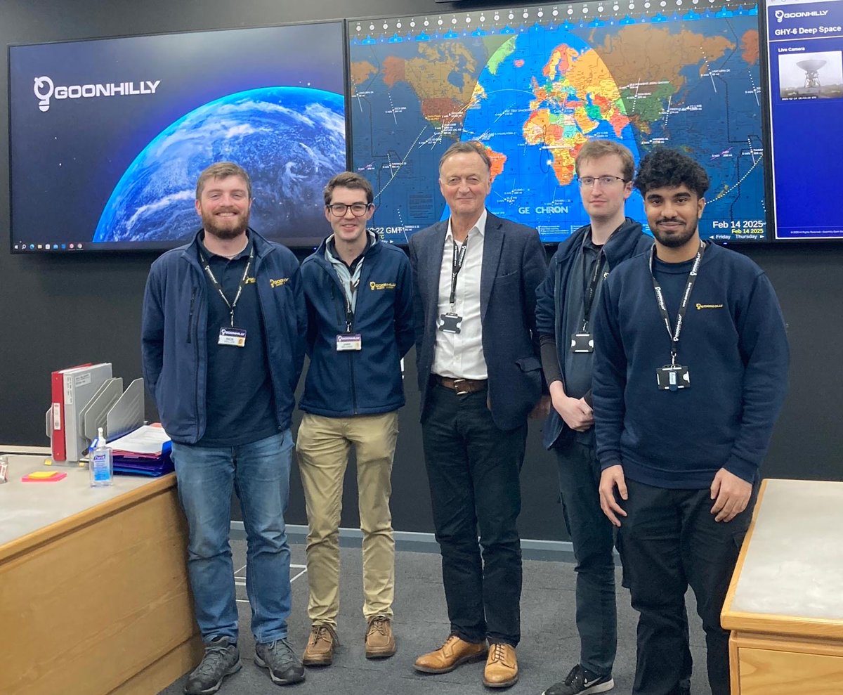 Cornwall is growing a powerful brand image around this planet as a leader in space science and satcom.

Cornwall was given centre place at a recent Space Clusters showcase in Parliament. And I always enjoy visiting Goonhilly Earth Station to review progress.