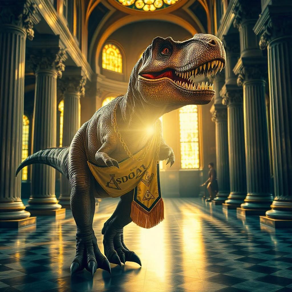 PettsNo's tweet photo. Fact: Some dinosaurs lived for 50 years.
Also a fact: Geoff Whale has been a Freemason for 50 years.
Join us as we celebrate this prehistoric achievement! ๐ฆ
๐
8th March, 17:00, Oakley House
#JurassicGeoff #NotEveryoneโsCupOfTea #MasonicHistory https://t.co/PAMsNSqmwG
