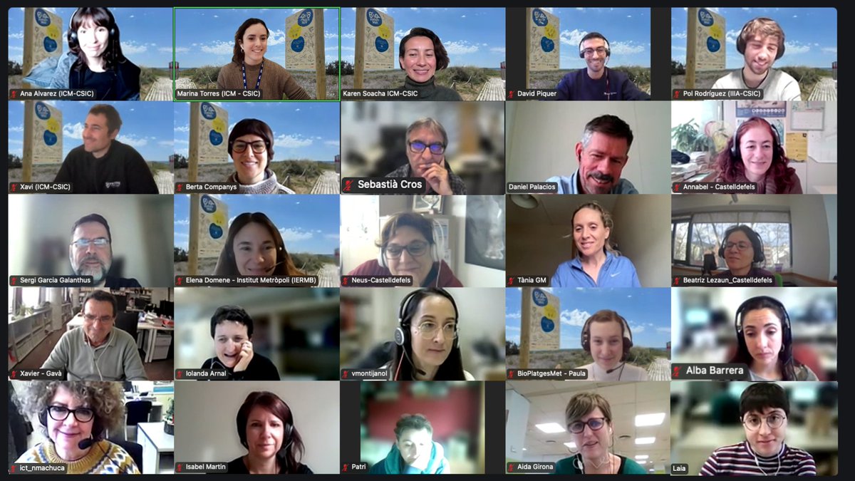 BioPlatgesMet (@bioplatgesmet) on Twitter photo 📷Algunes imatges del #taller d’ahir!
Organitzat amb l'<a href="/ParcsplatgesAMB/">Parcs i platges AMB</a> , <a href="/ICMCSIC/">ICM-CSIC</a> i <a href="/IIIACSIC/">IIIA-CSIC</a>, va ser una oportunitat per donar a conèixer el 🌐 Panell de Seguiment i l🤖 Assistent Virtual.
🙌 Gràcies a totes les persones assistents pel vostre interès i participació! 📷Algunes imatges del #taller d’ahir!
Organitzat amb l'<a href="/ParcsplatgesAMB/">Parcs i platges AMB</a> , <a href="/ICMCSIC/">ICM-CSIC</a> i <a href="/IIIACSIC/">IIIA-CSIC</a>, va ser una oportunitat per donar a conèixer el 🌐 Panell de Seguiment i l🤖 Assistent Virtual.
🙌 Gràcies a totes les persones assistents pel vostre interès i participació!