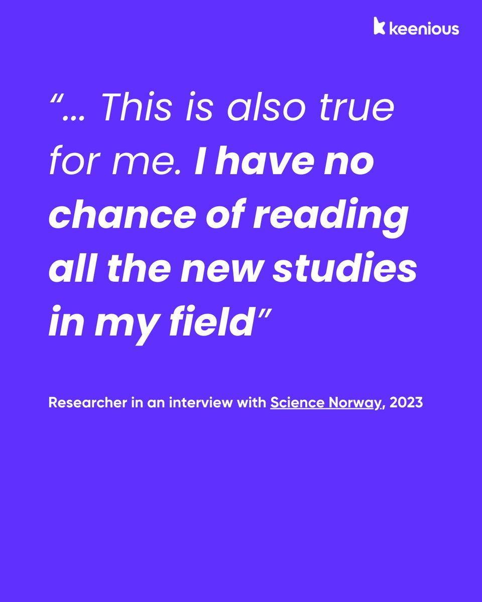 keenious's tweet photo. 🚀 Research is growing exponentially—how do you keep up? Don’t let valuable insights slip away! 🔍 Discover what you’ve been missing with @keenious. #AcademicResearch #StayAhead #AItool #AIinAcademia https://t.co/L4kyjux2R3