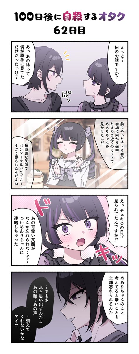 「100日後に自殺するオタク」
62日目 