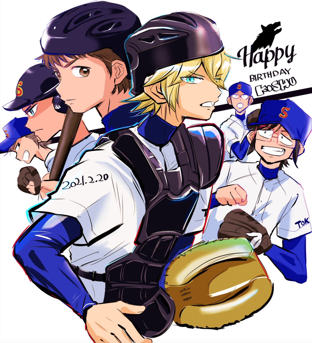 mtu610's tweet photo. 以前描いたこしゅ誕🐺🐺 https://t.co/qsoP7E4uvc