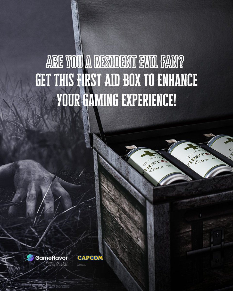 Level up your gaming experience with the Resident Evil First Aid Box! 🎮🩸 Whether you're a die-hard fan or love unique collectables, this is a must-have.

🔥 Double the thrill, feel the immersion, and taste the game like never before!