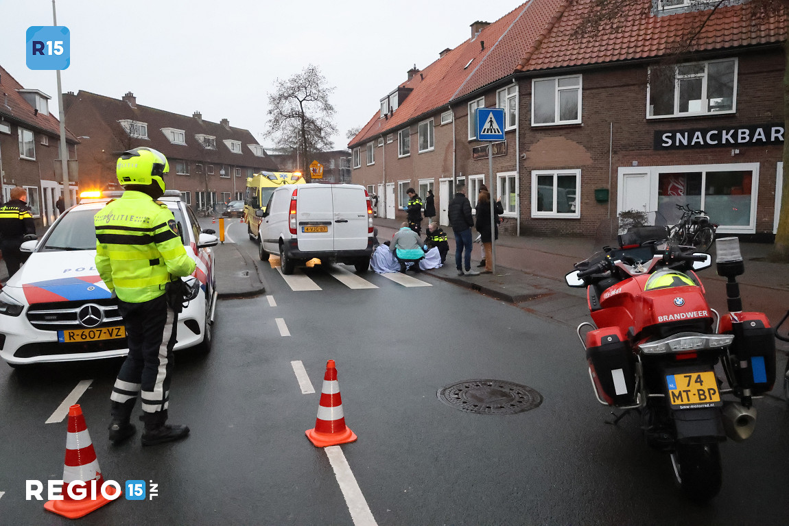 Voetgangers gewond bij ongeval tijdens het oversteken
